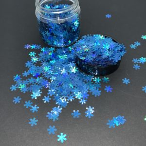 Small Snowflakes (Blue)